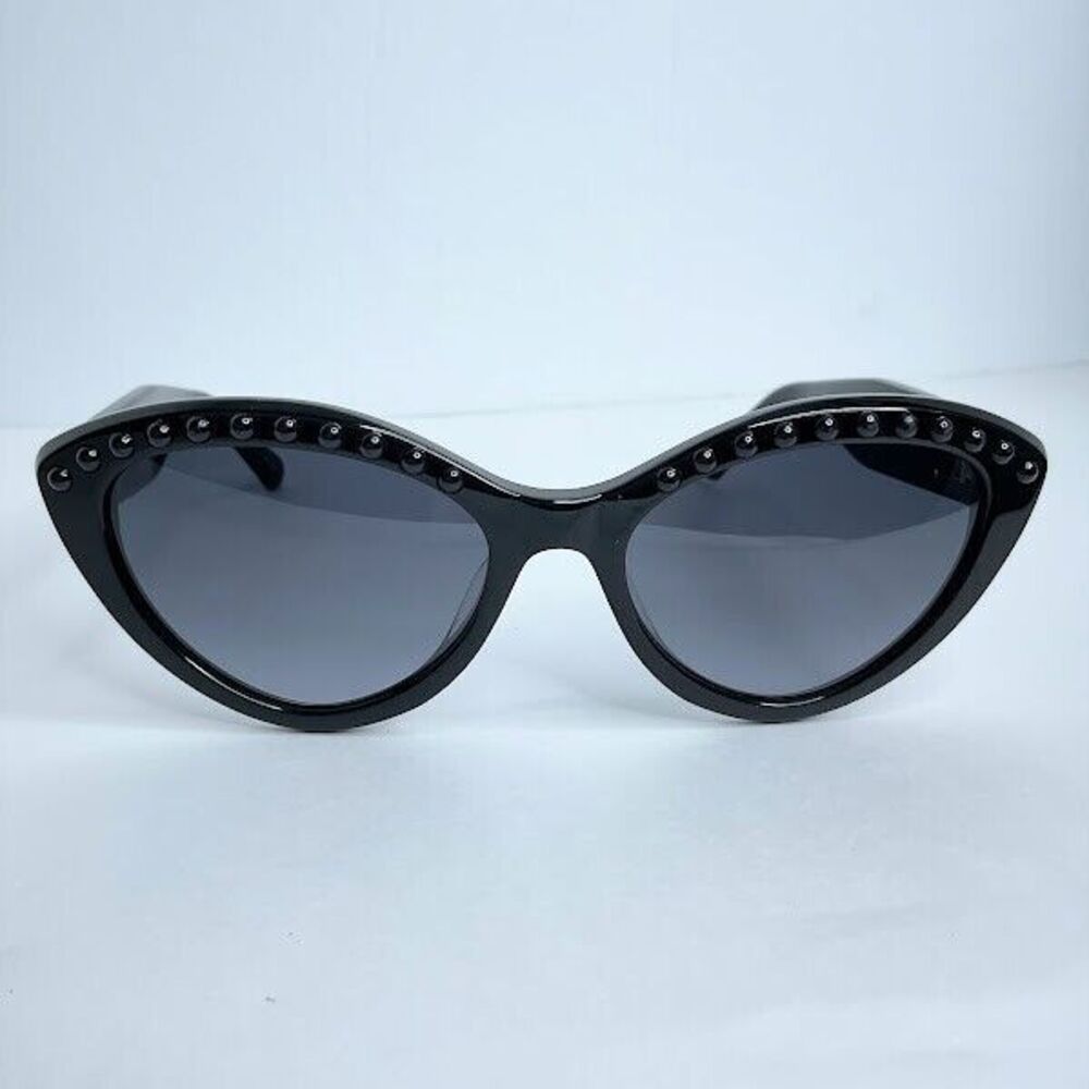 Kate Spade Sunglasses Black JUNI / S PEARL 80790  100% Authentic 55 18 140 FRAME - Picture 2 of 7
